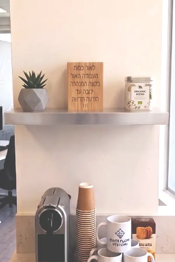 לאור כמות העבודה
