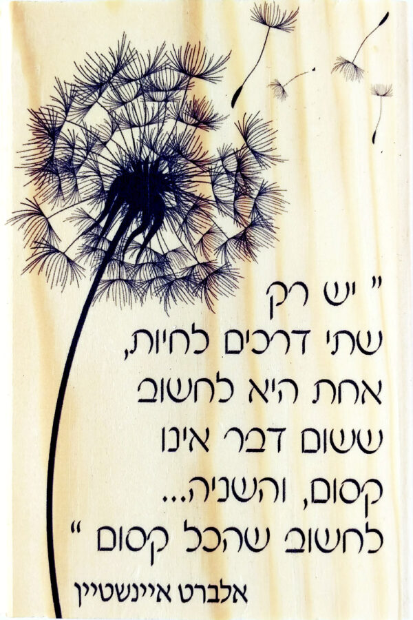 הכל קסום איינשטיין