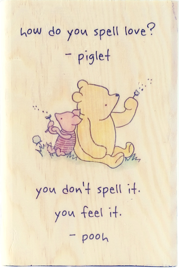 Spell Love Pooh