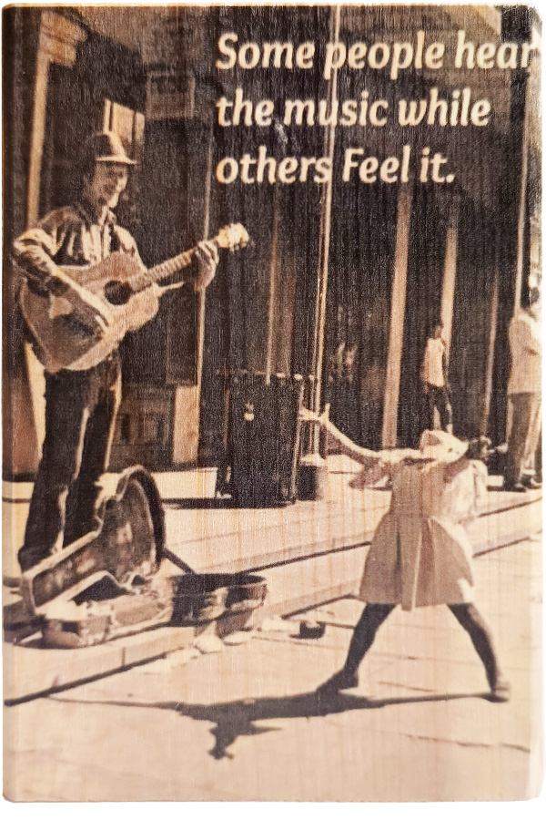 Some hear the music